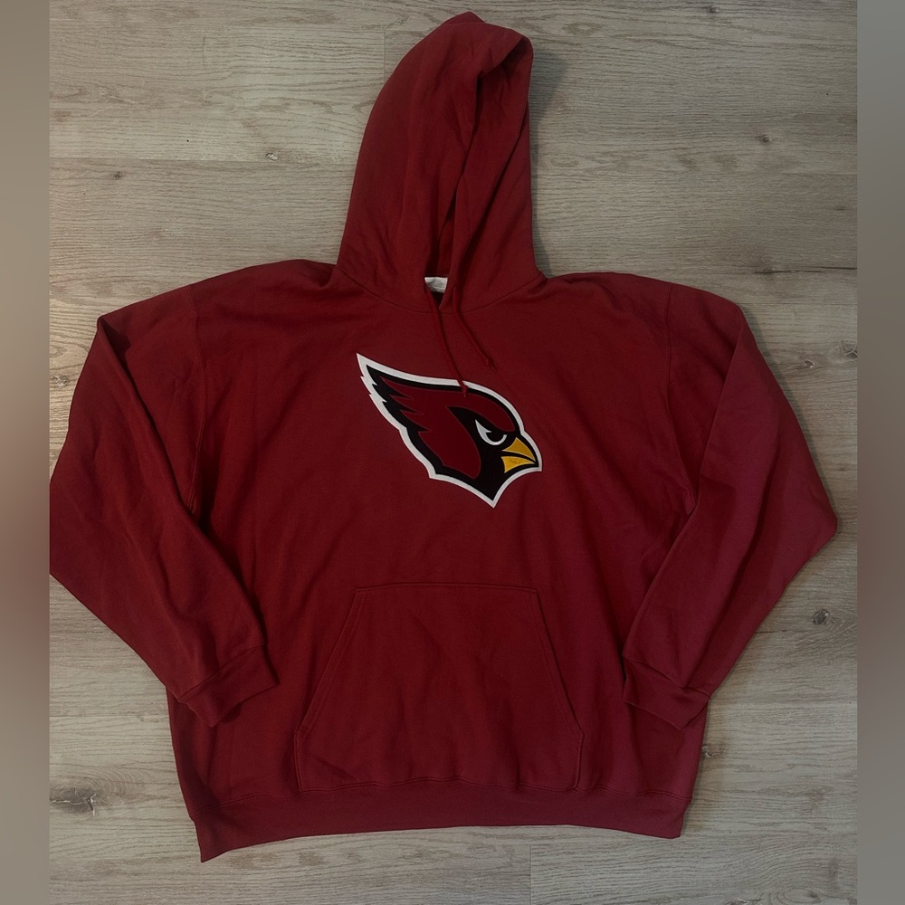 NFL Arizona Cardinals embroidered hoodie size 3XL